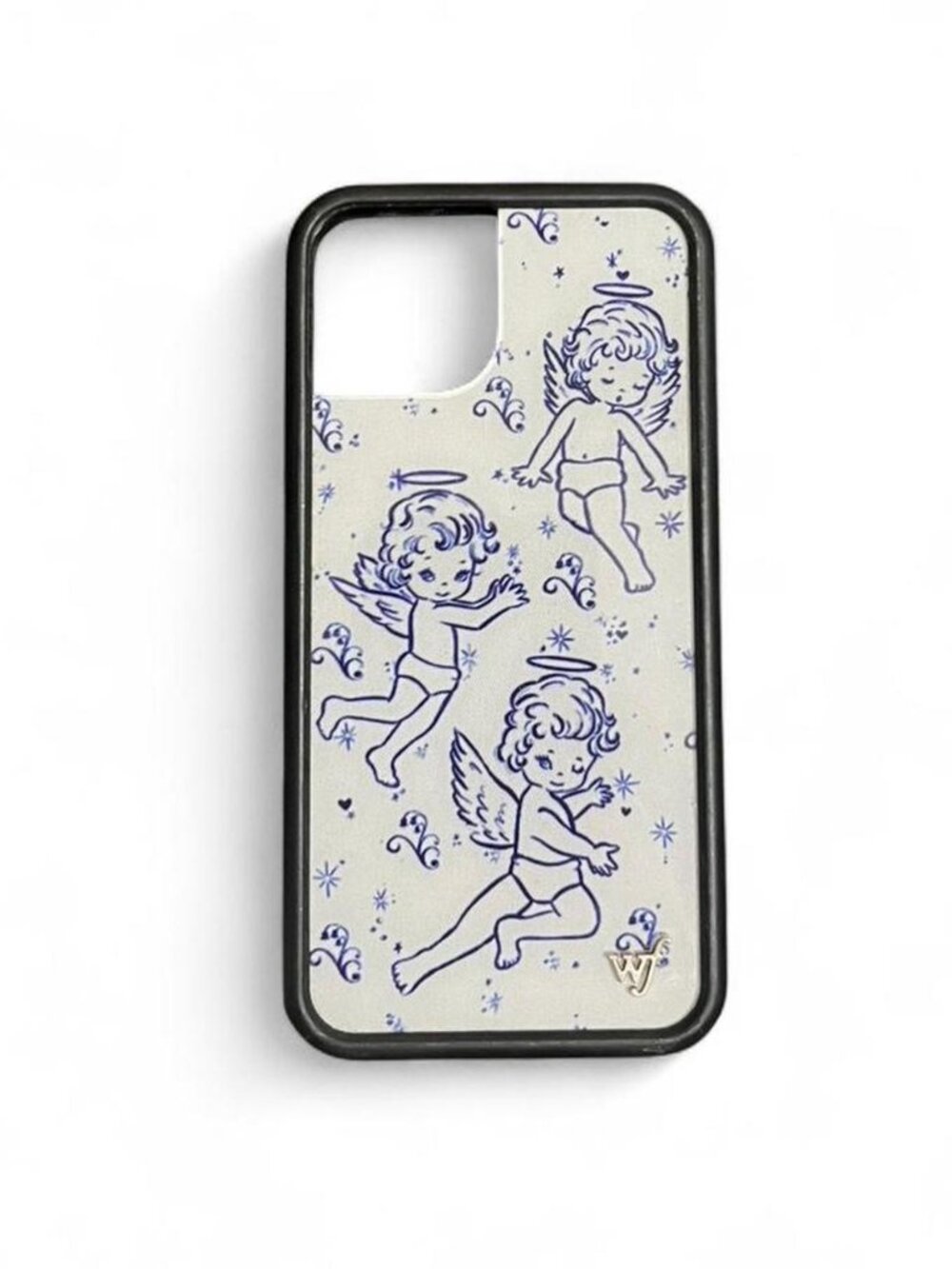 Wildflower White and Blue Phone-cases